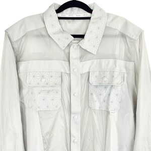 Disney Epcot Men's XXL Spaceship Earth Jacket Gray Park Exclusive Unisex